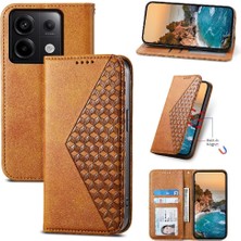 Mays Shop Xiaomi Redmi Not 13 Pro 4g Için Flip Case Günlük Kullanım El Kayışı Standı Şekli (Yurt Dışından)