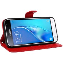 Mays Shop Kredi Kartı Yuvası Ayrılabilir El ile Samsung Galaxy J3 2016 Için Flip Case (Yurt Dışından)