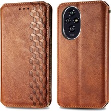 Mays Shop Onur Için Flip Case 200 Deri Kılıf Cüzdan Fonksiyonu Kapak Kapak Moda (Yurt Dışından)