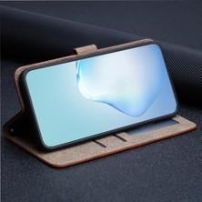 Mays Shop Xiaomi 12T Için Flip CASE/12T Pro Flip Folio Cüzdan Pu Deri Bilek Kayışı (Yurt Dışından)