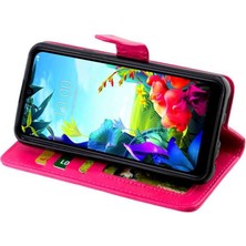 Mays Shop Lg K40S Için Flip Case Kart Tutucu Manyetik Kapatma Darbeye Pu Deri (Yurt Dışından)