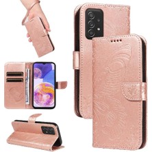 Mays Shop Samsung Galaxy A23 4g Için Flip Case/5g Ayrılabilir El Kayışı Yüksek Kalite (Yurt Dışından)