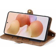 Mays Shop Xiaomi 12T/12T Pro Için Flip Case Basit Iş Deri Kılıf Darbeye (Yurt Dışından)