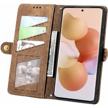 Mays Shop Xiaomi 12T/12T Pro Için Flip Case Basit Iş Deri Kılıf Darbeye (Yurt Dışından)