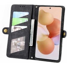 Mays Shop Xiaomi 12T/12T Pro Için Flip Case Basit Iş Deri Kılıf Darbeye (Yurt Dışından)