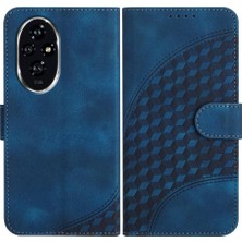 Mays Shop Onur Için Flip Case 200 Geometrik Desen Manyetik Kart Tutucu Flip Pu (Yurt Dışından)