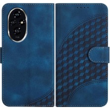 Mays Shop Onur Için Flip Case 200 Pro Manyetik Kart Tutucu Darbeye Deri Kılıf (Yurt Dışından)