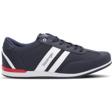 Slazenger ACORD I Erkek Sneaker Koşu & Yürüyüş Ayakkabısı Lacivert / Beyaz