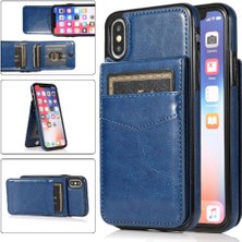 Mays Shop Kredi Premium Deri Çanta ile IPhone X/xs Kart Sahibi ile Uyumlu (Yurt Dışından)