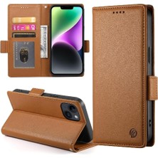 Mays Shop IPhone 14 Cüzdan Günlük Kullanım Için Flip Case Kartvizit Yuvaları (Yurt Dışından)