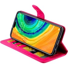 Mays Shop Huawei Mate 30 Için Flip Case/mate 30 5g Pu Deri Manyetik Kapatma Kartı (Yurt Dışından)