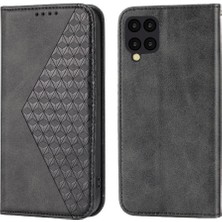 Mays Shop Samsung Galaxy A12 5g Standı Için Flip Case Günlük Kullanım Eşkenar Dörtgen Şekli El (Yurt Dışından)