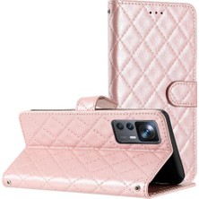 Mays Shop Xiaomi 12T Için Flip CASE/12T Pro Manyetik Folio Kart Yuvaları Tutucu Tpu Pu (Yurt Dışından)