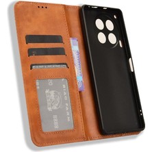 Mays Shop Tecno Camon 30 4g Cüzdan Pu Deri Manyetik Kapatma Için Kılıf (Yurt Dışından)