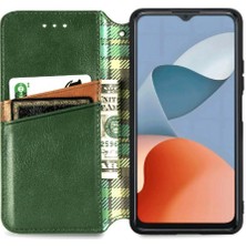 Mays Shop Zte A34 Moda Tasarımı Zarif Iş Çevirme Kapağı Deri Flip Case (Yurt Dışından)