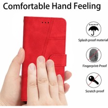 Mays Shop Xiaomi 12T Için Flip CASE/12T Pro Flip Folio Cüzdan Pu Deri Bilek Kayışı (Yurt Dışından)