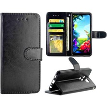 Mays Shop Lg K40S Için Flip Case Kart Tutucu Manyetik Kapatma Darbeye Pu Deri (Yurt Dışından)