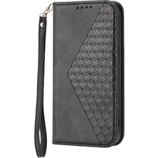 Mays Shop Samsung Galaxy M34 5g Eşkenar Dörtgen Şekli Cüzdan Günlük Kullanım El Için Flip Case (Yurt Dışından)