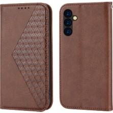 Mays Shop Samsung Galaxy A24 4g Eşkenar Dörtgen Şekli Günlük Kullanım El Kayışı Için Flip Case (Yurt Dışından)