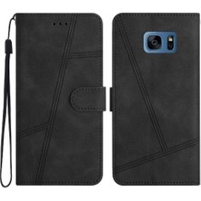 Mays Shop Samsung Galaxy S7 Kart Yuvaları Tutucu Manyetik Tam Koruma Için Flip Case (Yurt Dışından)