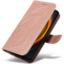 Mays Shop Samsung Galaxy Xcover7 5g Için Flip Case Yüksek Kalite Deri Kabartmalı El (Yurt Dışından)