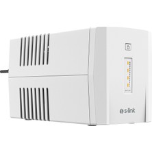 S-Link Iron U1500 1500VA 12V7AH*2 900W Beyaz Line-Interactive Kesintisiz Ups Güç Kaynağı