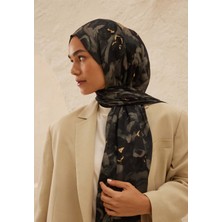 Fresh Hope Desen Rami Şal Antrasit