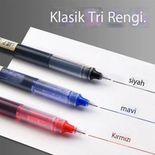 Jinwei-HB Düz Sıvı Çabuk Kuruyan Tükenmez Kalem Siyah Kalem Ofis Öğrencileri Yazabilir Jel Kalem Kırtasiye Büyük Kapasiteli Su Kalemi (Yurt Dışından)