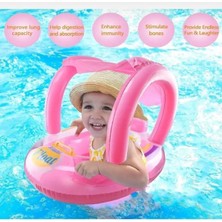 Yellow Tech Gölgelikli Bebek Simidi - Baby Float