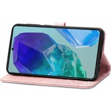 Mays Home1 Samsung Galaxy M55 Flip Kapak Için Flip Case Darbeye Deri Kılıf (Yurt Dışından)