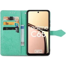 Mays Home1 Realme C65 Için Flip Case Zarif Desen Basit Iş Kapak Kılıfı (Yurt Dışından)