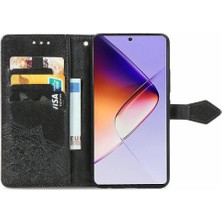 Mays Home1 Infinix Not 40 Flip Kapak Kılıf Için Flip Case Zarif Desen (Yurt Dışından)