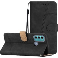 Mays Home1 Motorola Moto G60 Kart Yuvaları Tutucu Için Flip Case Manyetik Kapak Folio Tam (Yurt Dışından)