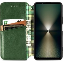 Mays Home1 Sony Xperia 1 Vı Için Flip Case Deri Kılıf Kapak Kapak Cüzdan Fonksiyonu (Yurt Dışından)