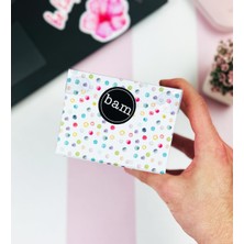 Giftmoda Özel Kutulu Girl Boss Ahşap Tabaklı Türk Kahvesi Fincanı