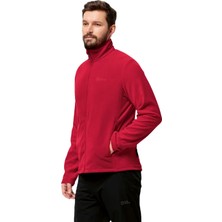Jack Wolfskin Taunus Fz Erkek Kırmızı Polar Ceket