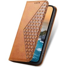 Bdt Shop Xiaomi 13T El Kayışı Eşkenar Dörtgen Şekli Günlük Kullanım Standı Cüzdan Için Flip Case (Yurt Dışından)