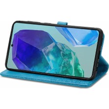 Bdt Shop Samsung Galaxy M55 Flip Kapak Için Flip Case Darbeye Deri Kılıf (Yurt Dışından)