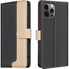 Bdt Shop IPhone 14 Için Flip Case Pro Max Flip Folio Kickstand Rfıd Engelleme Tpu (Yurt Dışından)