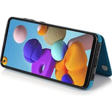 Bdt Shop Cüzdan Samsung Galaxy A21S Için Kart Tutucu Kılıf ile Pu Deri Kapak (Yurt Dışından)