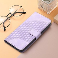 Bdt Shop Sony Xperia 10 Vı Darbeye Deri Kılıf Için Flip Case Geometrik Desen (Yurt Dışından)