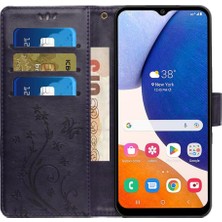 Bdt Shop Samsung Galaxy A24 4g Pu Deri Kart Tutucu Kickstand Bilek Için Filp Durumda (Yurt Dışından)