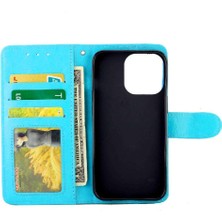 Bdt Shop IPhone 15 Için Flip Case Pro Pu Deri Kart Tutucu Darbeye Kickstand (Yurt Dışından)