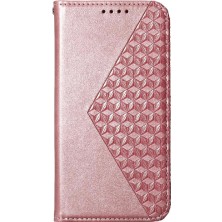 Bdt Shop Samsung Galaxy M55 Günlük Kullanım Için Flip Case Standı Cüzdan El Kayışı Eşkenar Dörtgen (Yurt Dışından)