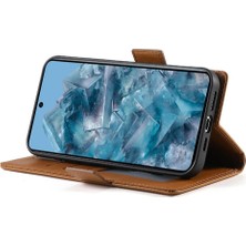 Bdt Shop Google Piksel 8 Pro Kart Yuvaları Için Flip Case Cüzdan Günlük Kullanım Iş Çevirme (Yurt Dışından)