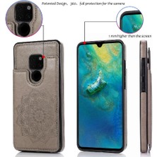 Bdt Shop Cüzdan Kart Tutucu Kılıf ile Huawei Mate 20 Desen Çiçek Pu Deri (Yurt Dışından)