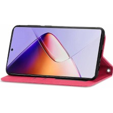 Bdt Shop Infinix Not 40 Için Flip Case Deri Kılıf Kapak Darbeye Cüzdan (Yurt Dışından)