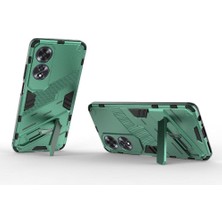 Bdt Shop Oppo A60 4g Koruyucu Kapak Için Kılıf Kickstand Sağlam Askeri (Yurt Dışından)