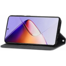 Bdt Shop Infinix Not 40 Için Flip Case Deri Kılıf Kapak Darbeye Cüzdan (Yurt Dışından)