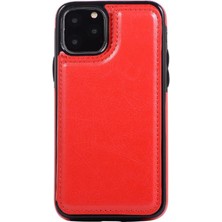 Bdt Shop Kart Tutucu Kickstand ile IPhone 11 Pro Max Pu Deri Için Cüzdan Kılıf (Yurt Dışından)